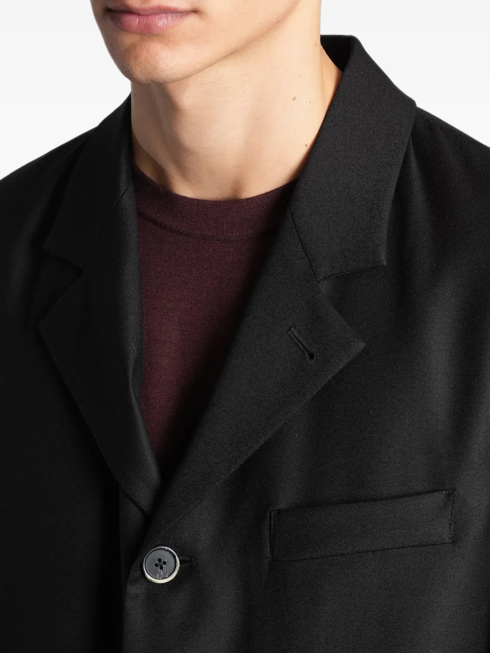Barena Zener notched-lapels blazer Zwart