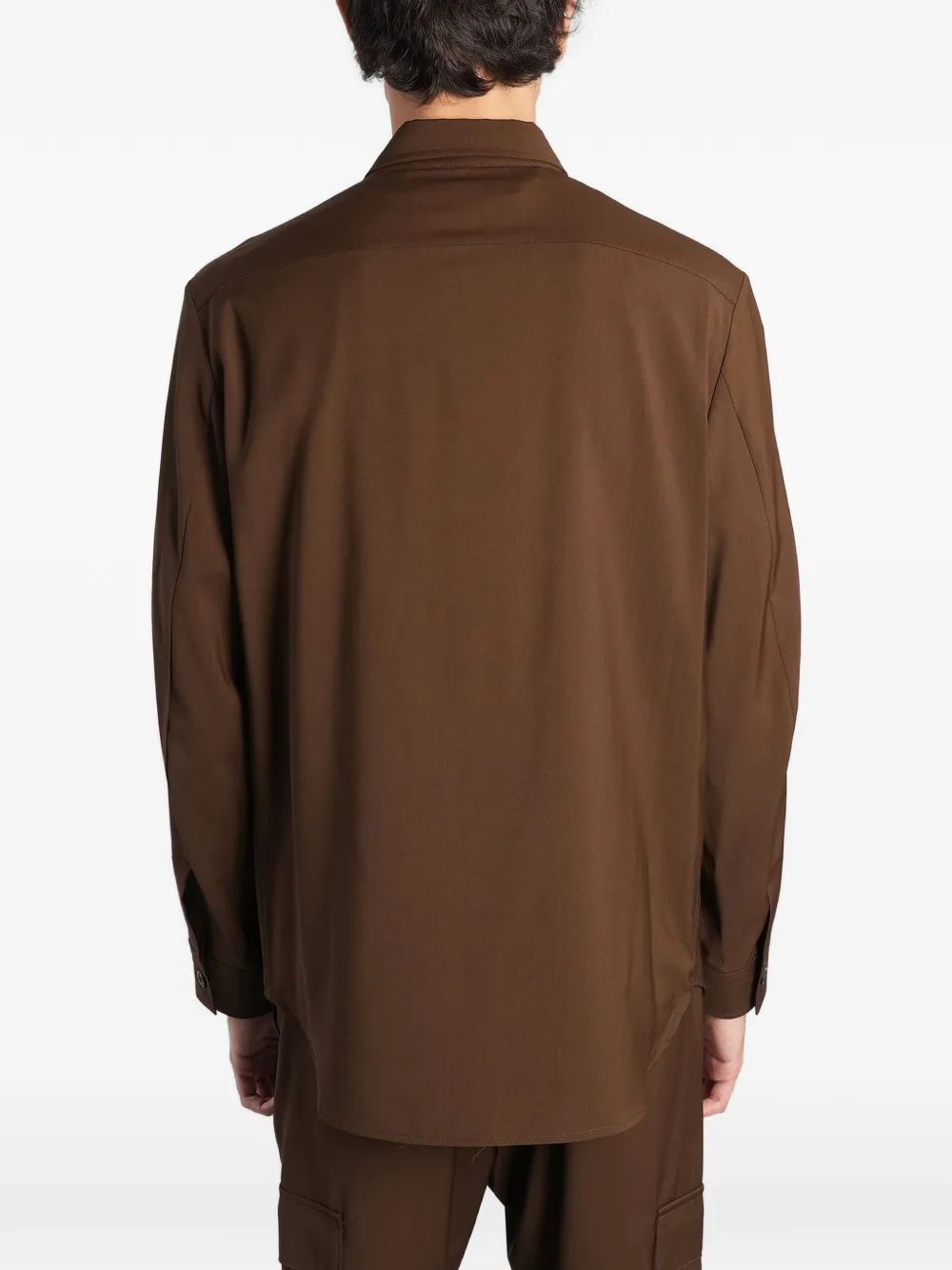 Barena patch-pocket shirt Bruin