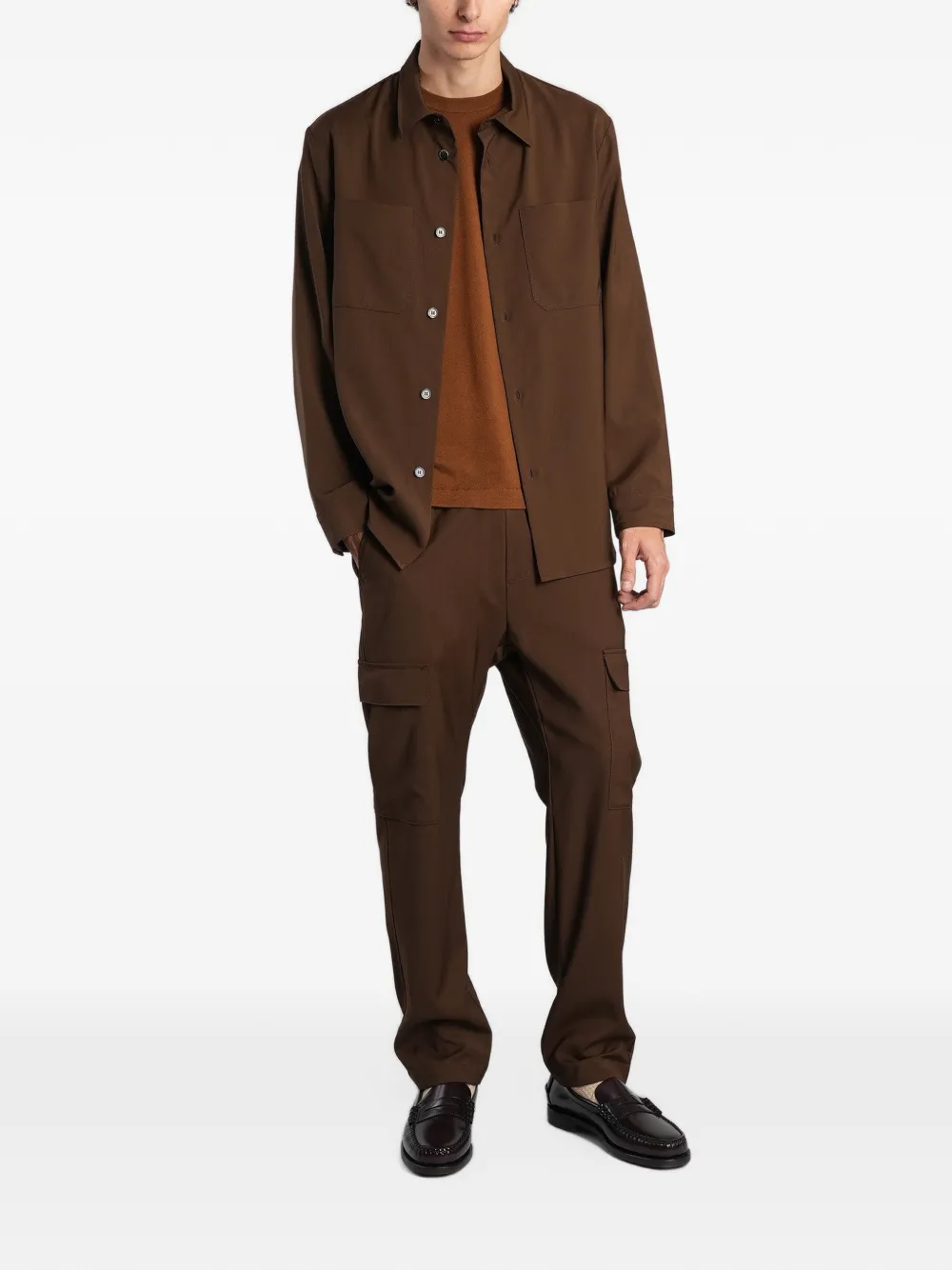 Barena patch-pocket shirt Bruin