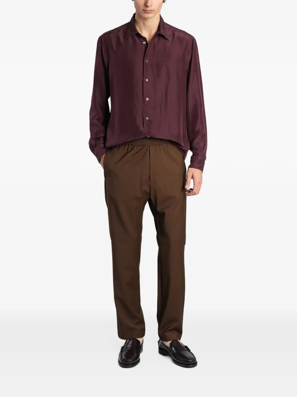 Barena Maridola long-sleeve shirt Rood