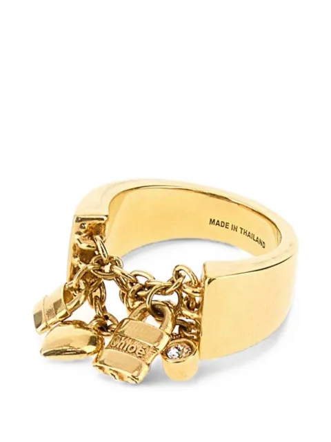 Chloé Mini Paddington charm-detail ring