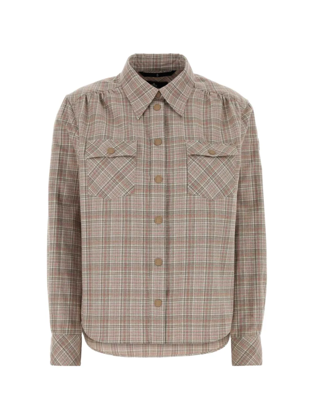 Moncler Grenoble check flannel shirt