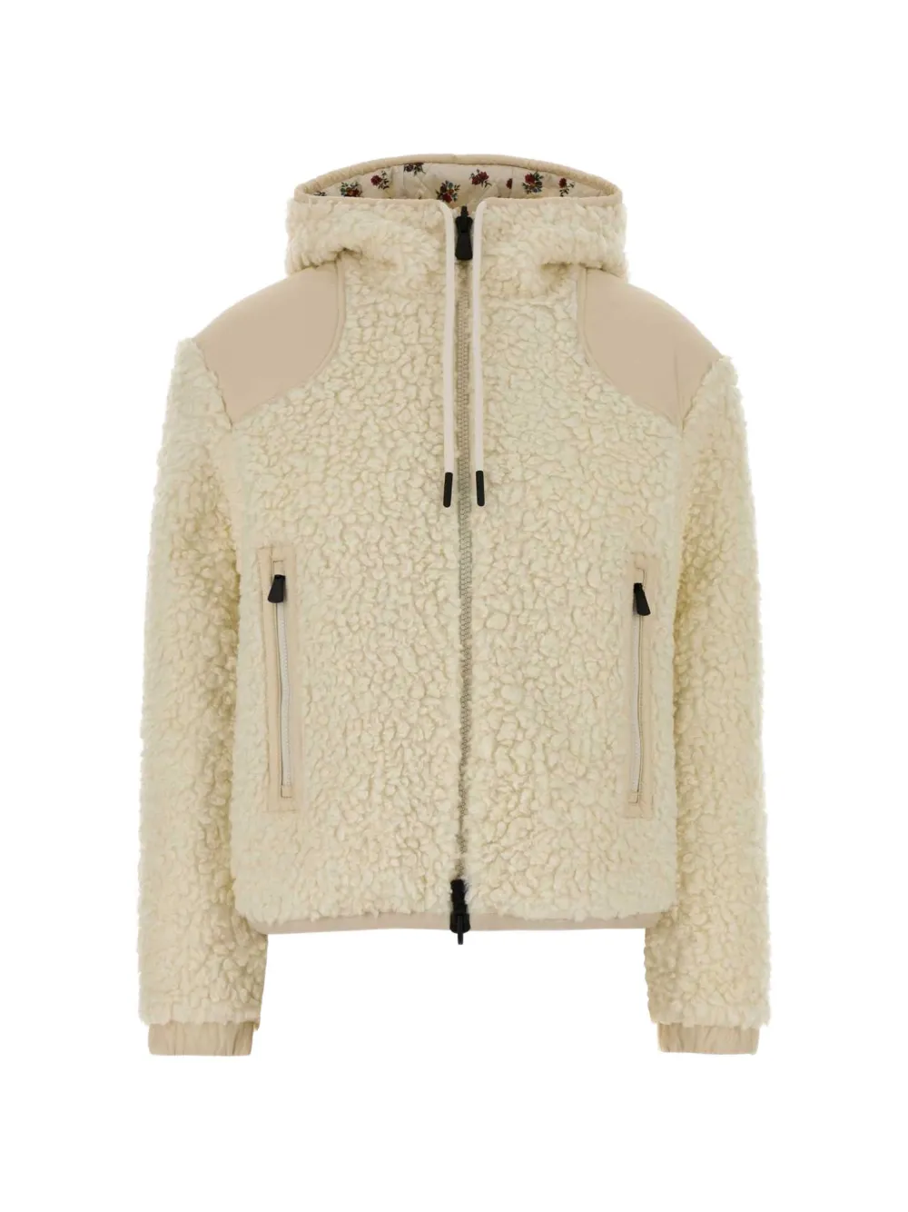 Moncler Grenoble Teddy reversible bouclé zip-up hoodie