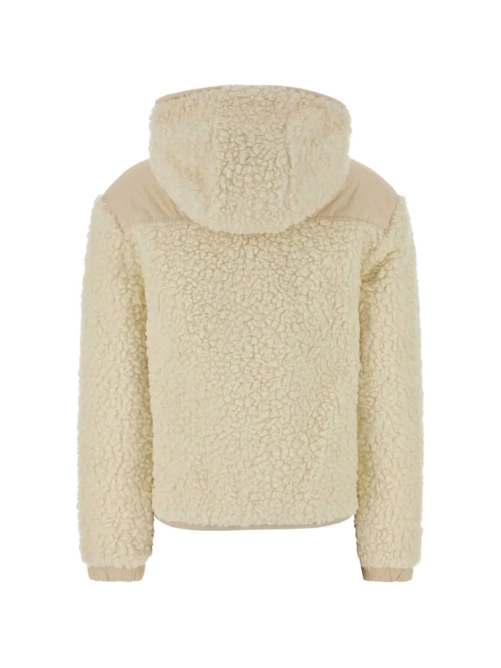 Moncler Grenoble Teddy Reversible Bouclé Zip-up Hoodie in Neutrals, view 2