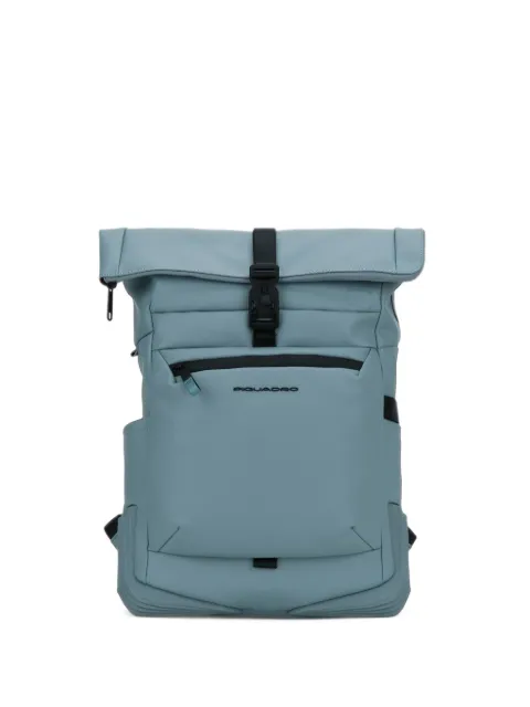 PIQUADRO roll-top buckle-fastening backpack