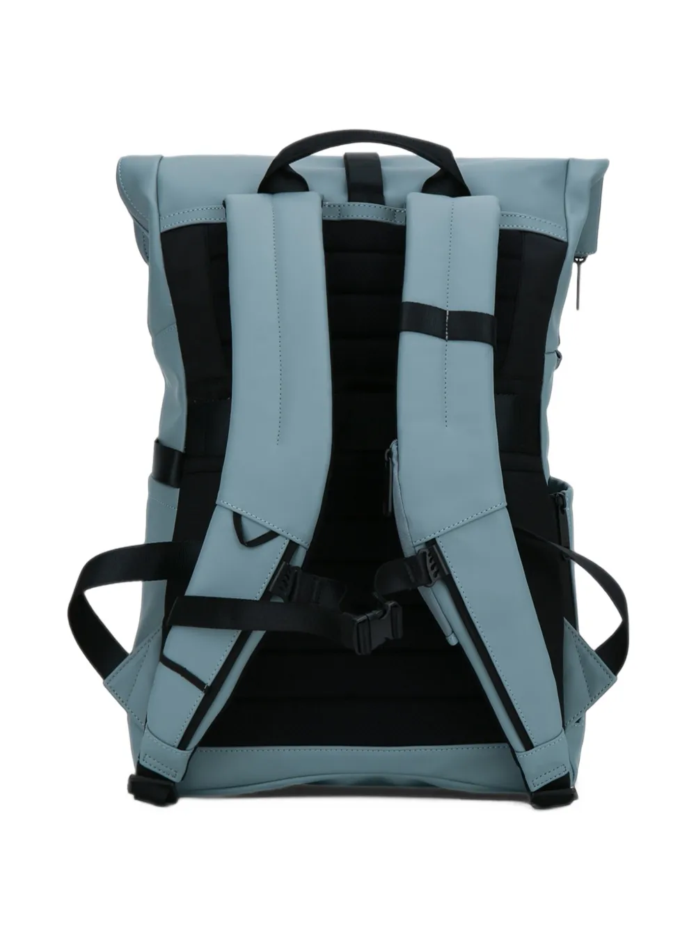 PIQUADRO roll-top buckle-fastening backpack Blauw