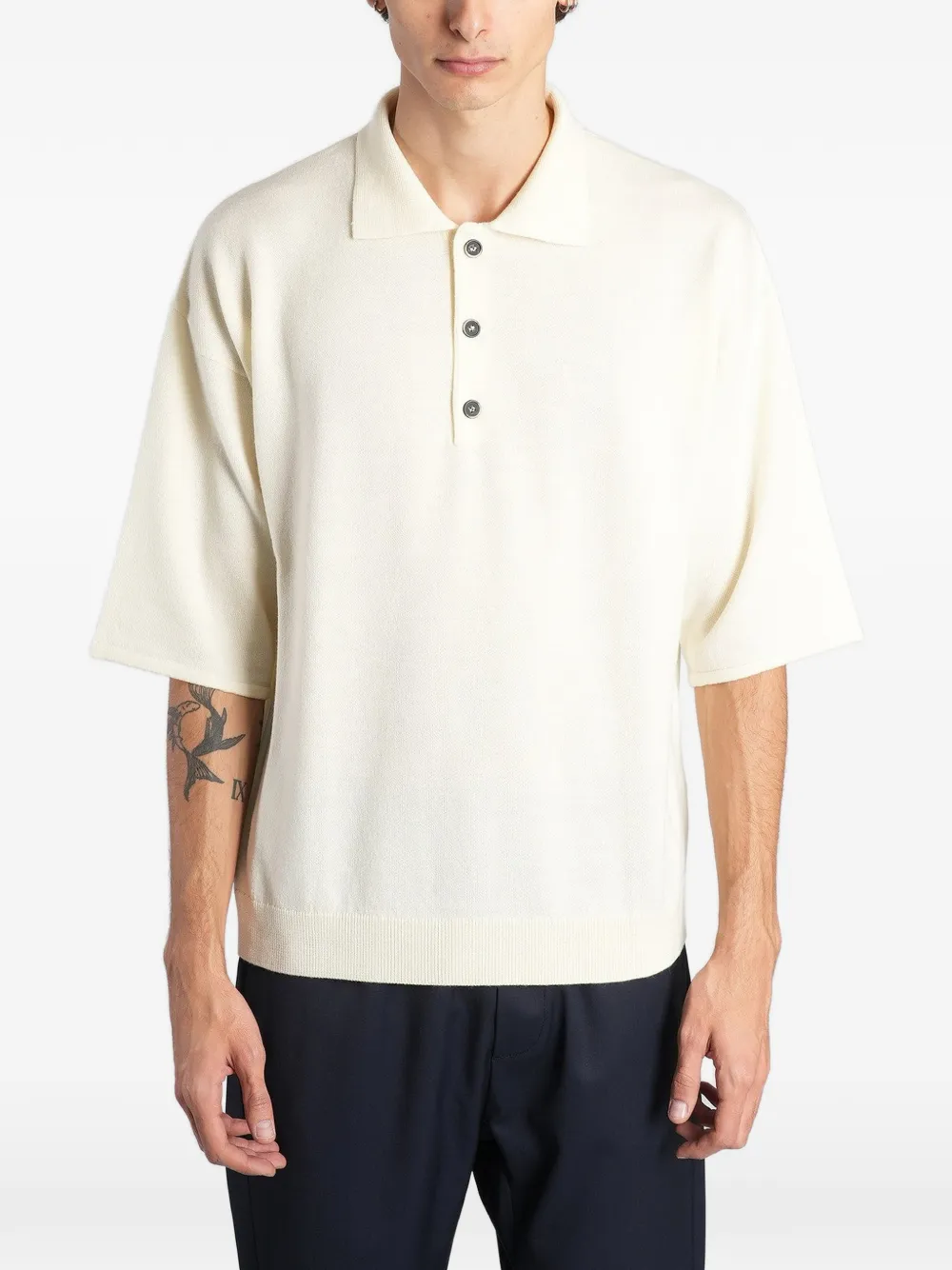 Barena Rasa short-sleeve polo shirt Beige