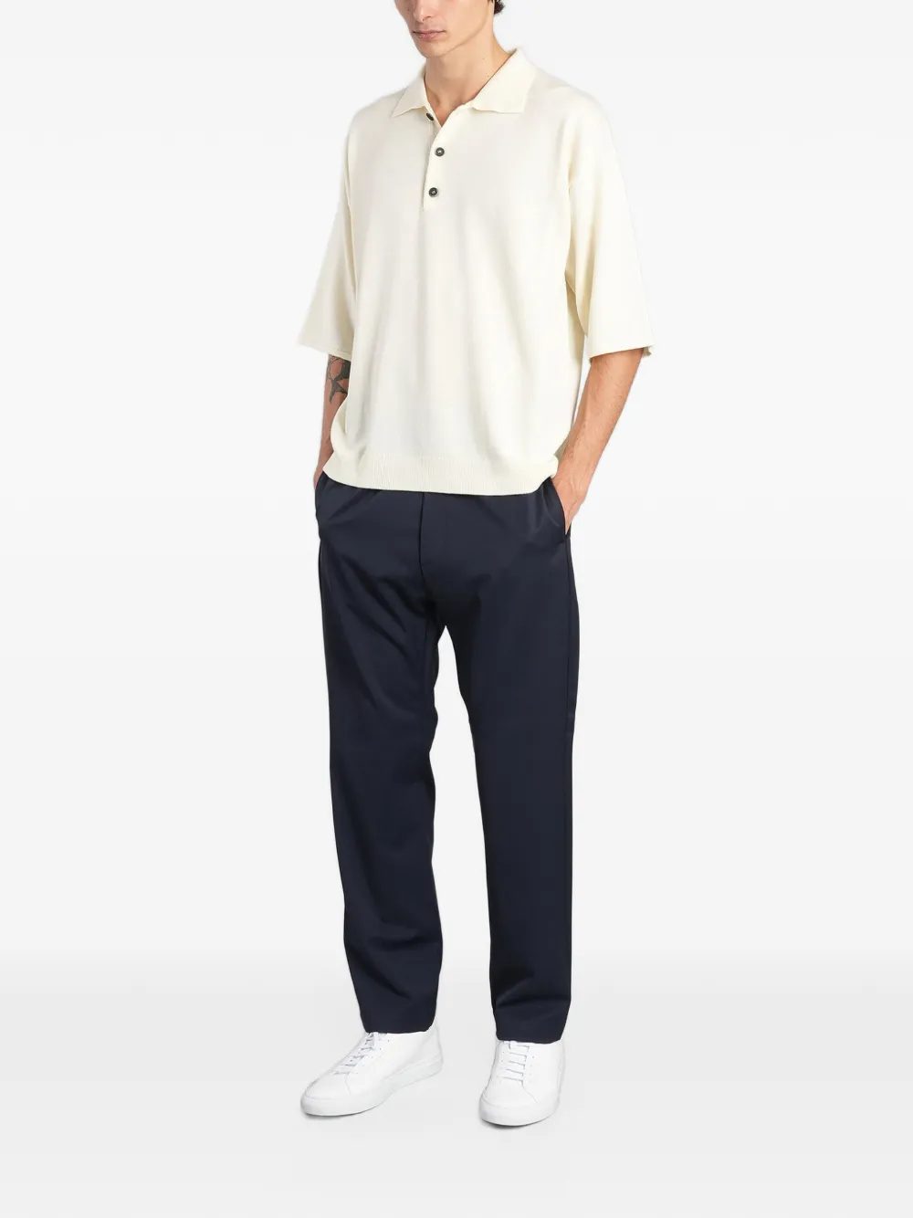 Barena Rasa short-sleeve polo shirt Beige