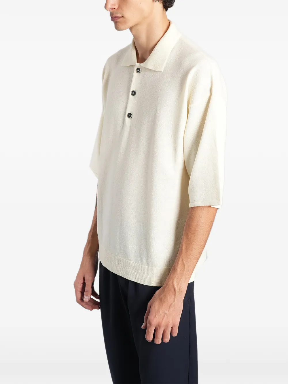 Barena Rasa short-sleeve polo shirt Beige