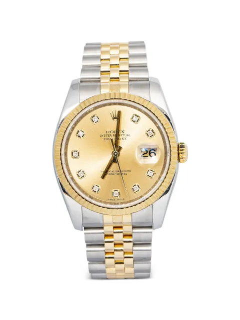 Rolex Datejust diamond 36mm watch