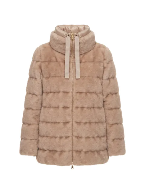 Herno faux-fur padded jacket