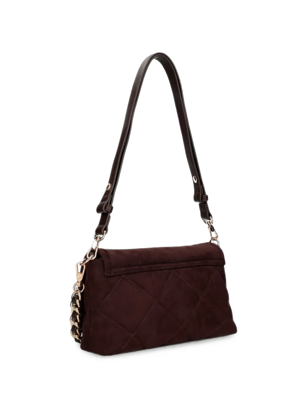 LIU JO Medium La Puffy tas van microvezel Bruin