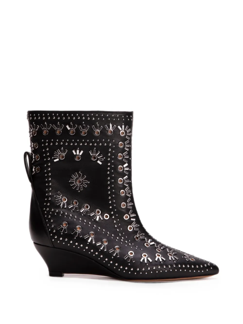Odissi Gemma D Stud-embellished Boots In Black