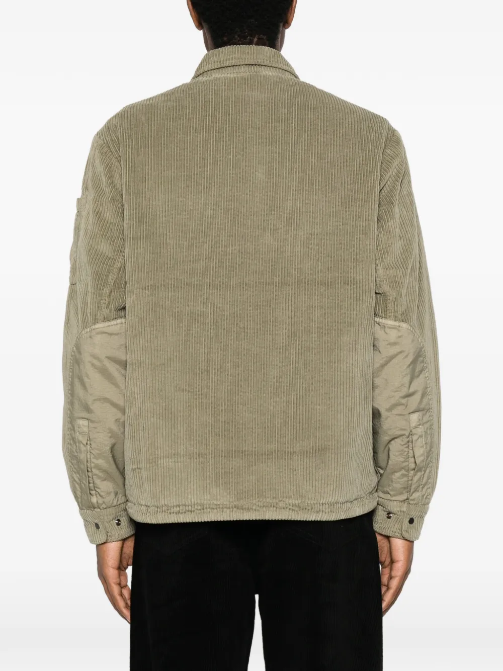 C.P. Company padded corduroy jacket Groen