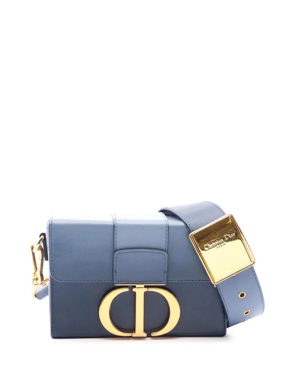Christian Dior Pre-Owned 2000-2026 Montaigne Box Bag Umhängetasche 30cm - Blau
