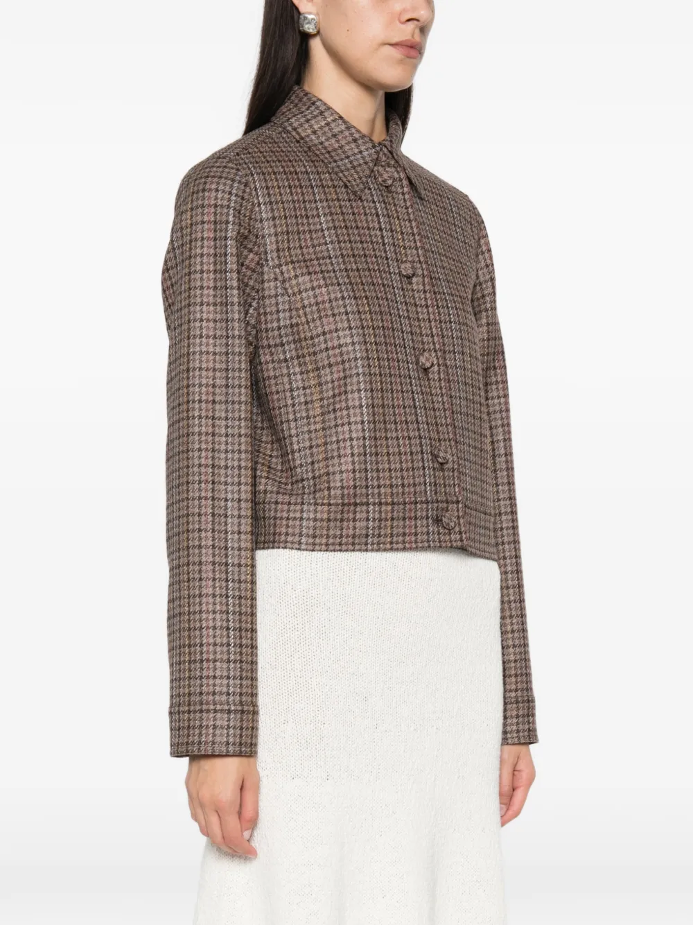 Gabriela Hearst Thereza geruit jack Bruin