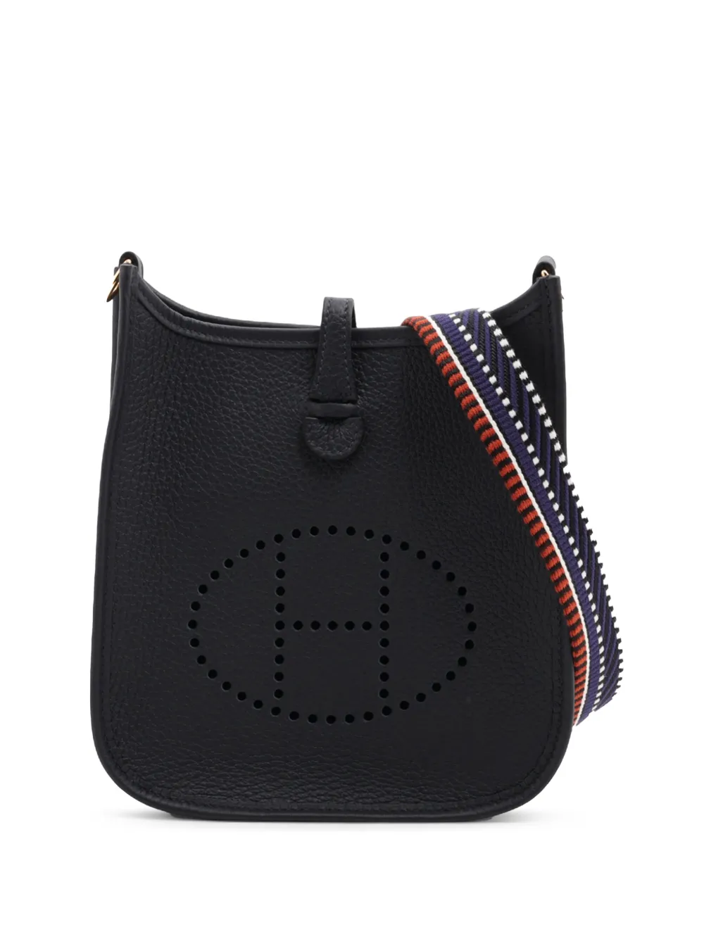 Hermès Pre-Owned 2025 Clemence Evelyne I Amazone Umhängetasche 16cm - Blau