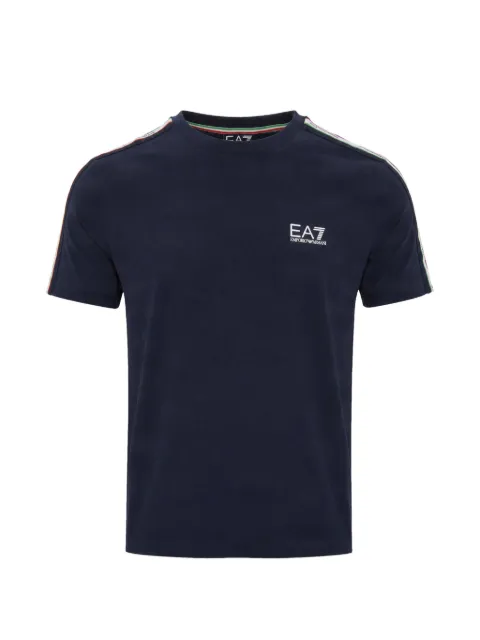 Ea7 Emporio Armani playera Italia con logo estampado