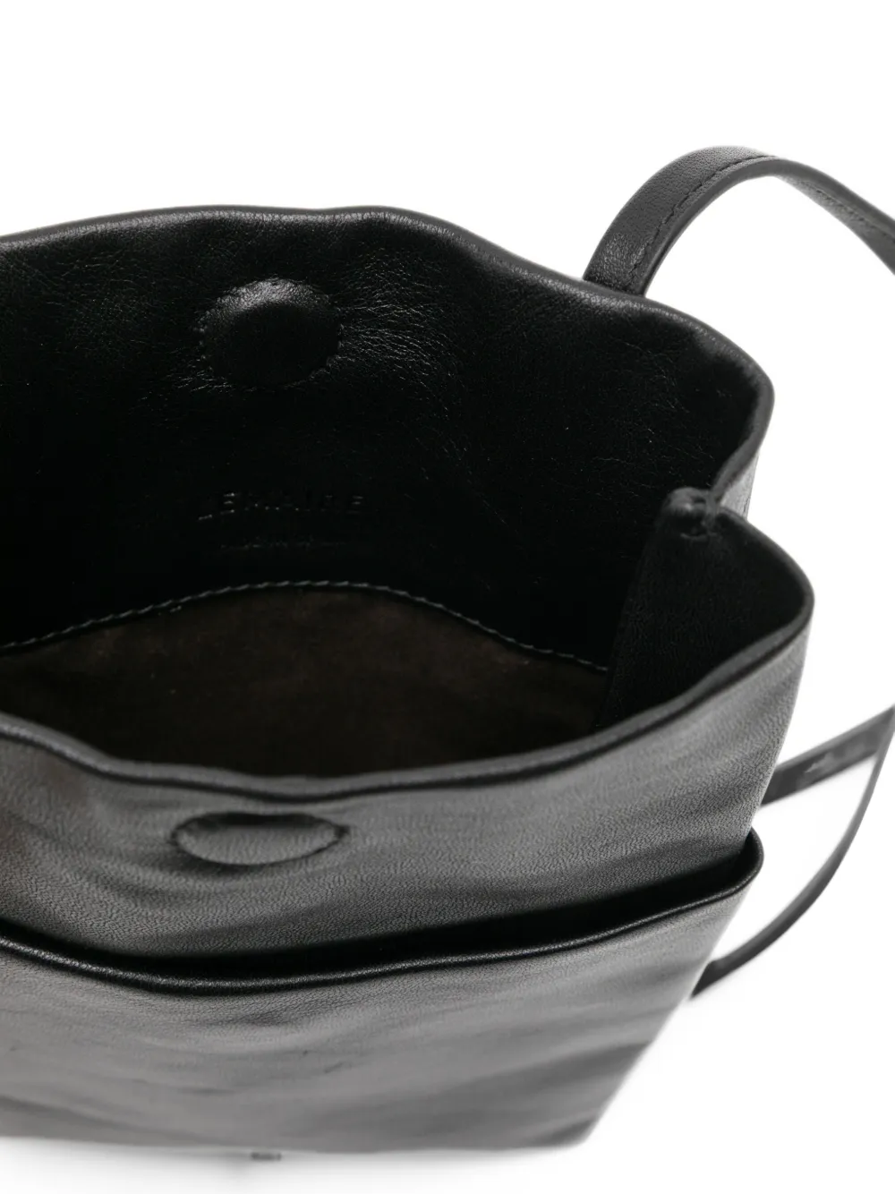 LEMAIRE Book Pouch bag Zwart