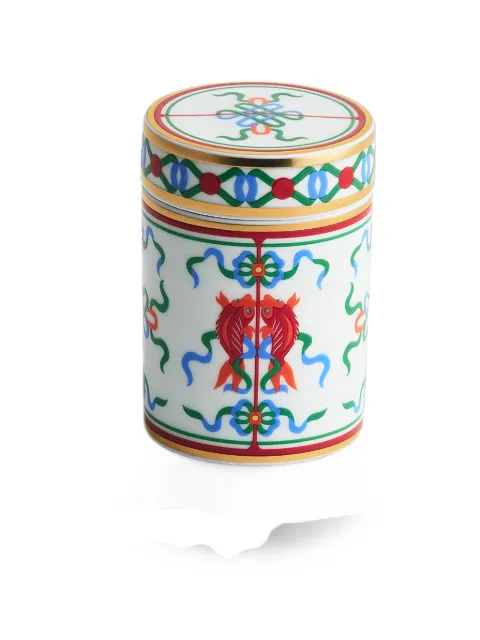 Shanghai Tang Golden Ripples tea caddy