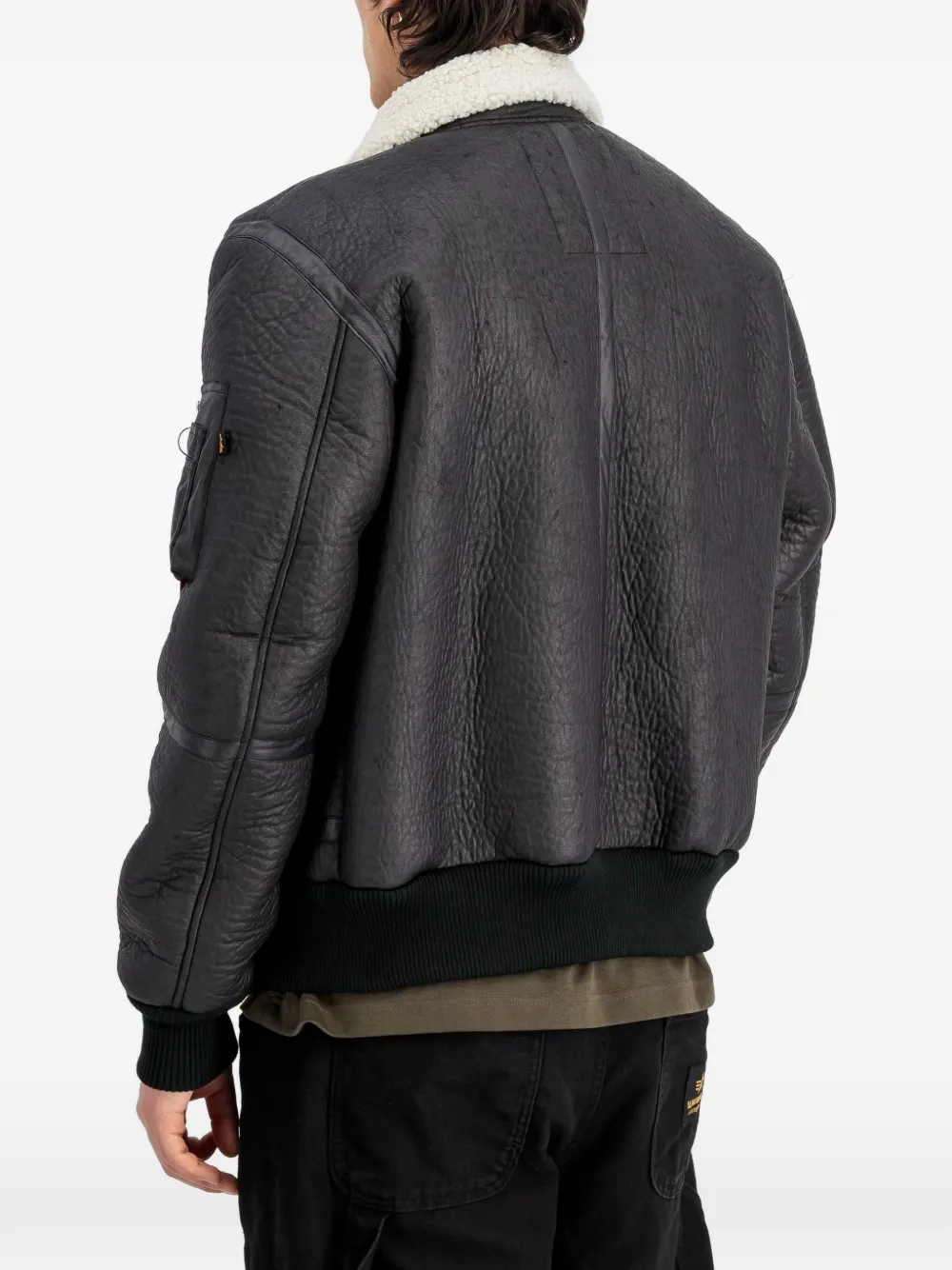 Alpha Industries B-15-3 bomber jacket Zwart