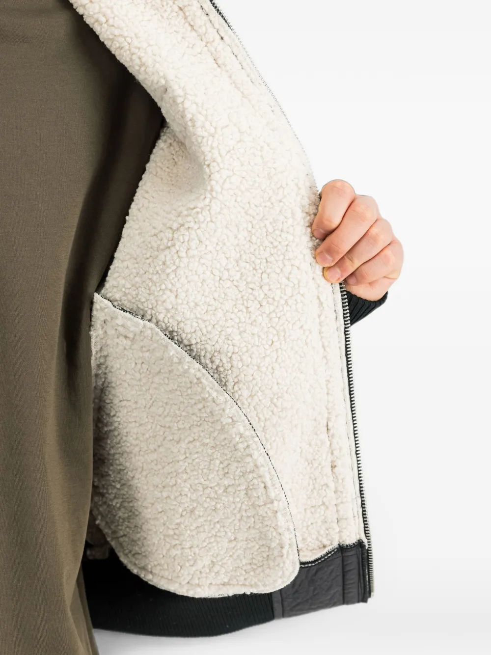 Alpha Industries B-15-3 bomber jacket Zwart