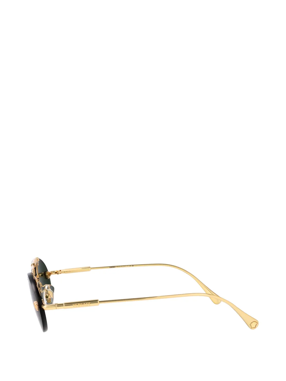 Versace Eyewear Medusa oval-frame sunglasses Goud