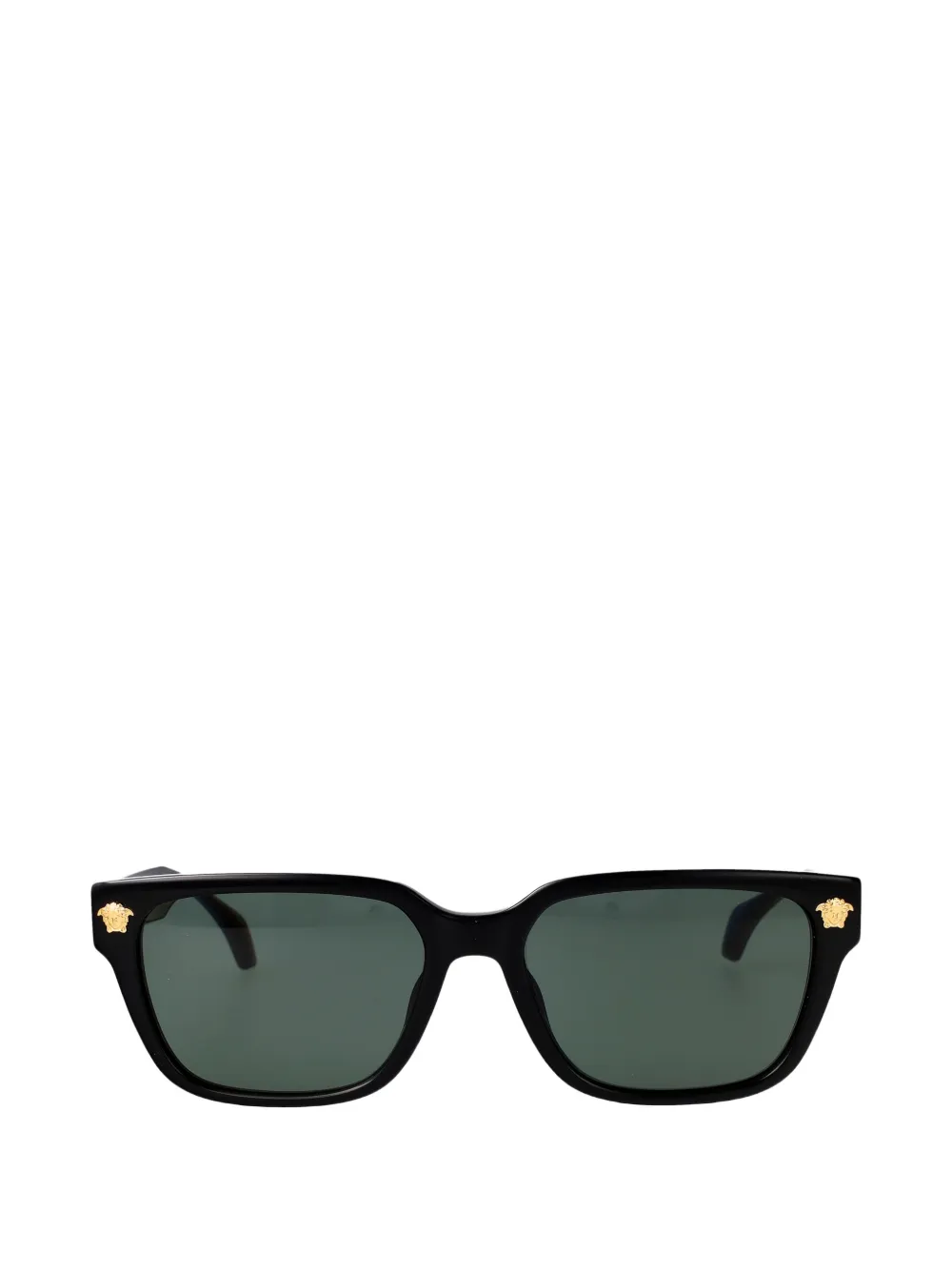 Versace Eyewear Medusa rectangle-frame sunglasses - Schwarz