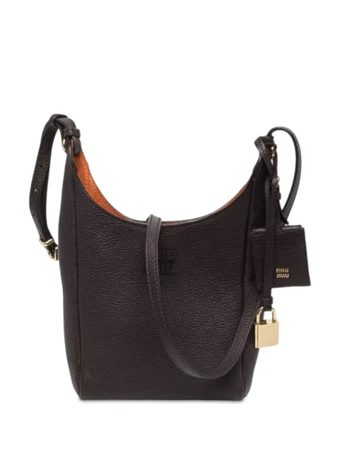 Miu Miu Pre-Owned sac à bandoulière en cuir (2010-2026)