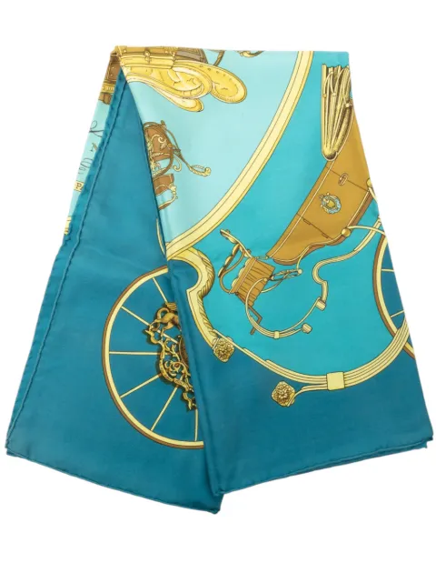 Hermès Pre-Owned 20th Century Springs Silk Scarf 90 scarves