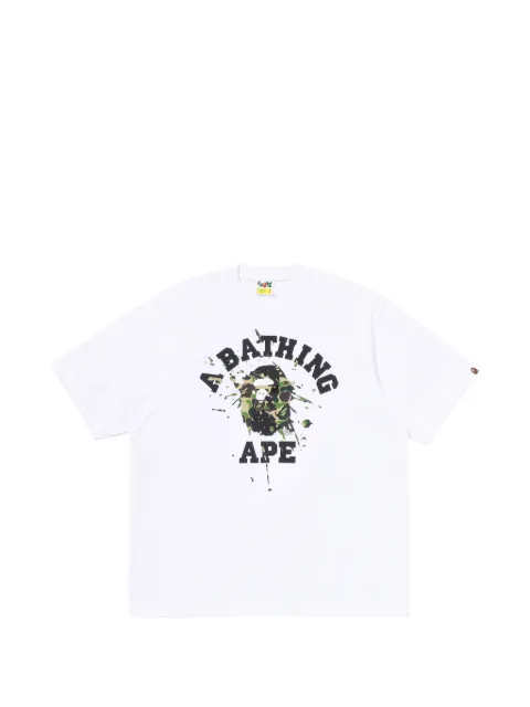 A BATHING APE® t-shirt à imprimé camouflage