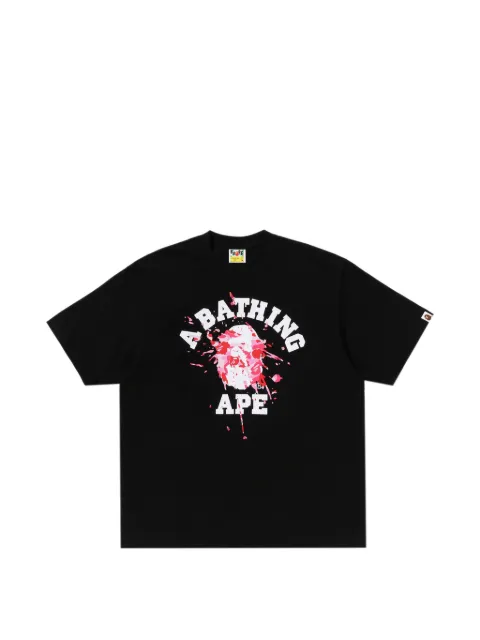 A BATHING APE® logo-print T-shirt