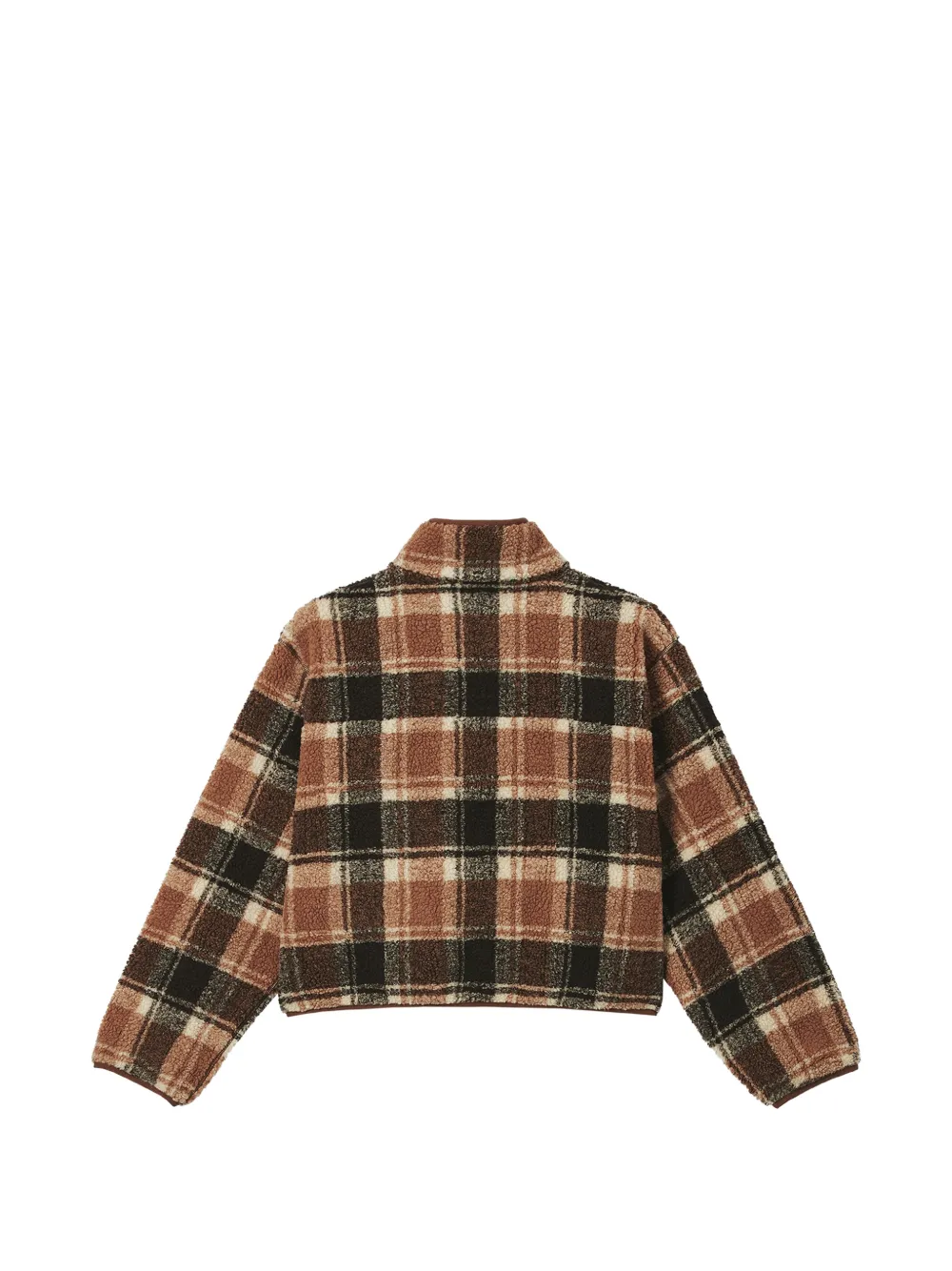CHOCOOLATE check fleece jacket Bruin