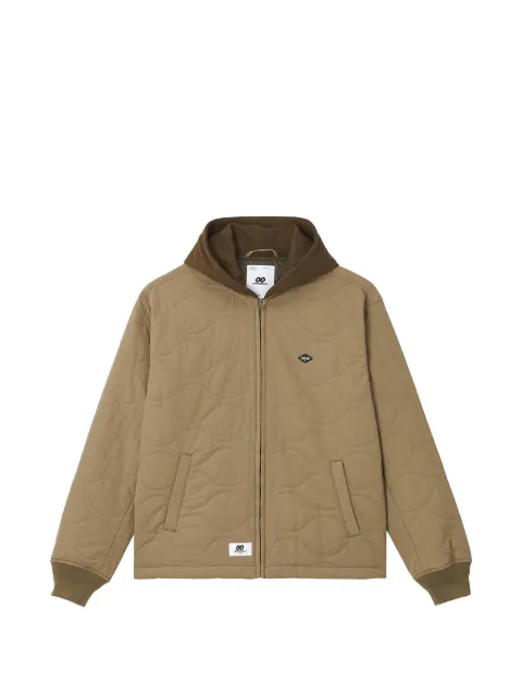 CHOCOOLATE quilted hooded jacket