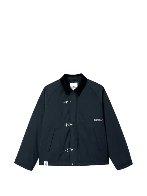 CHOCOOLATE toggle-fastening corduroy-collar jacket