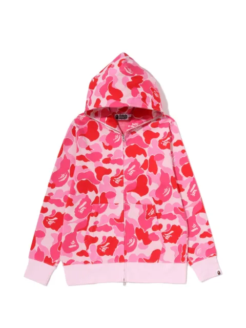 A BATHING APE® camo-pattern hoodie