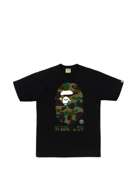 A BATHING APE® t-shirt Ape Head à imprimé camouflage