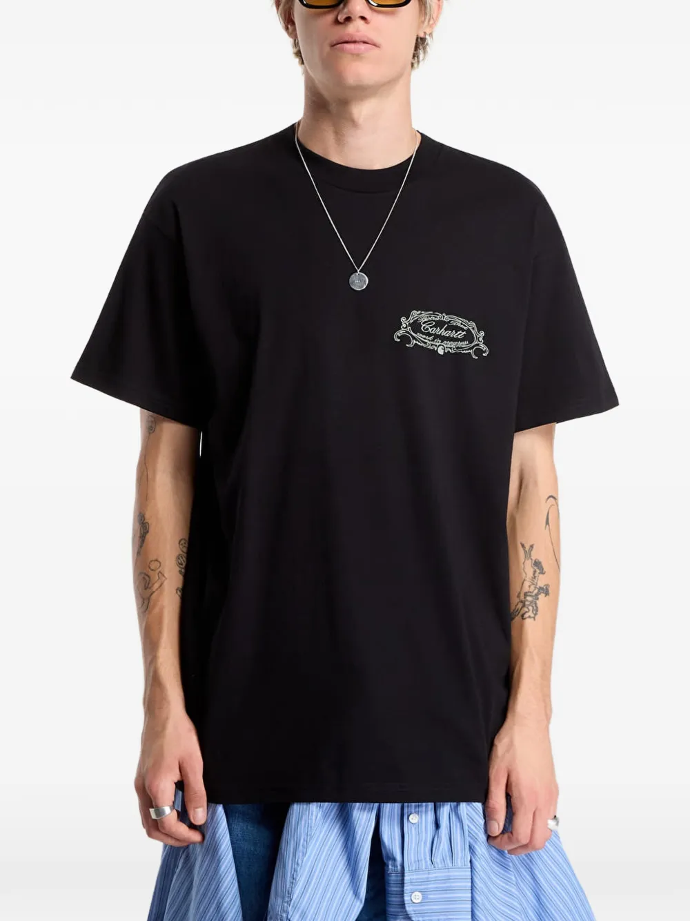 Carhartt WIP S S Chez WIP graphic-print t-shirt Zwart