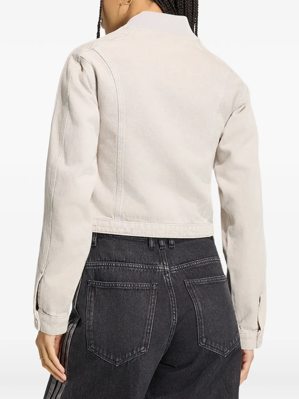 adidas SST 2.0 denim jacket Grijs