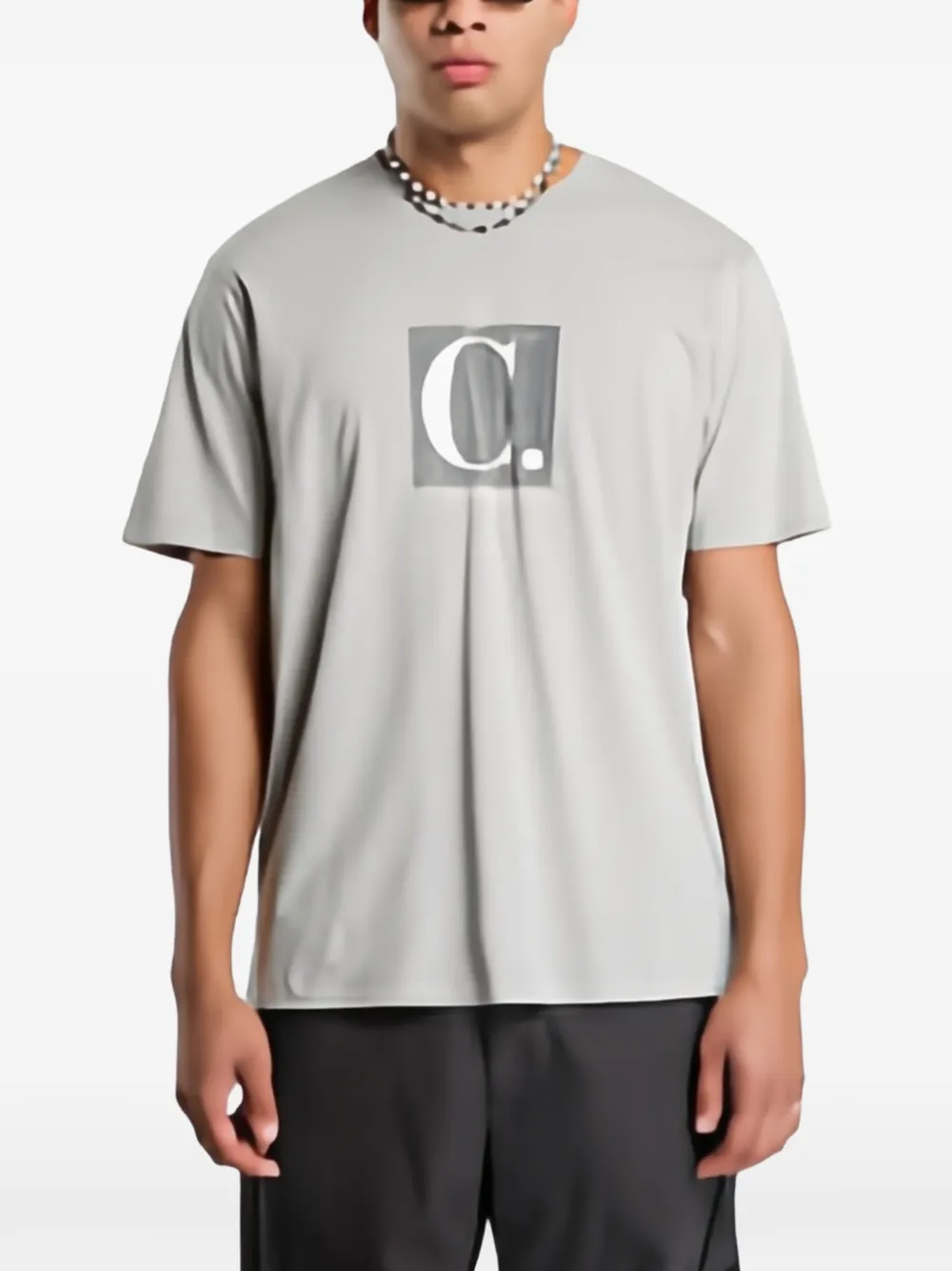 C.P. Company logo-print short-sleeve T-shirt