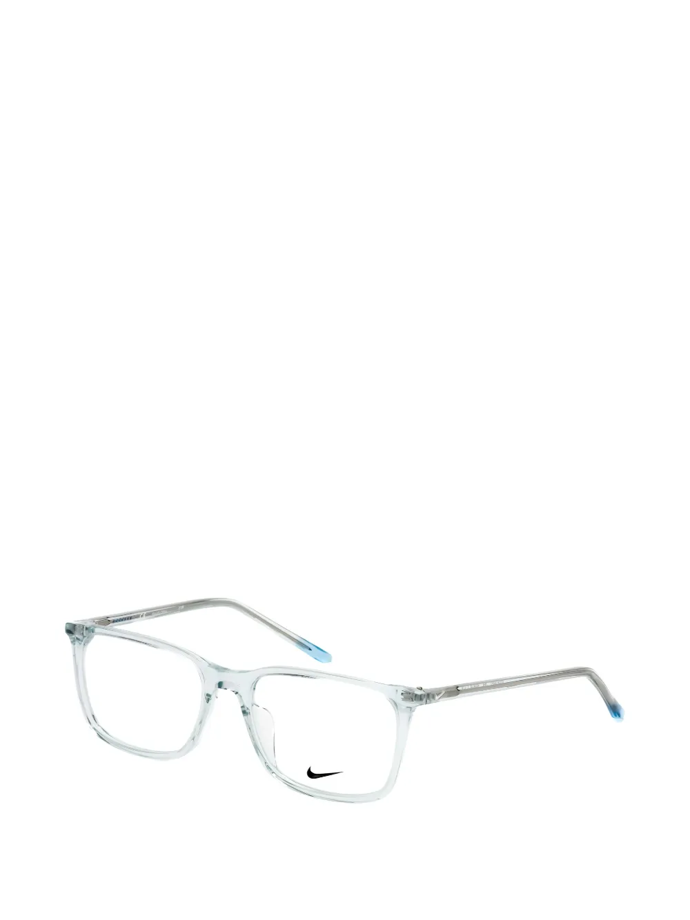 Nike rectangle-frame glasses Blauw
