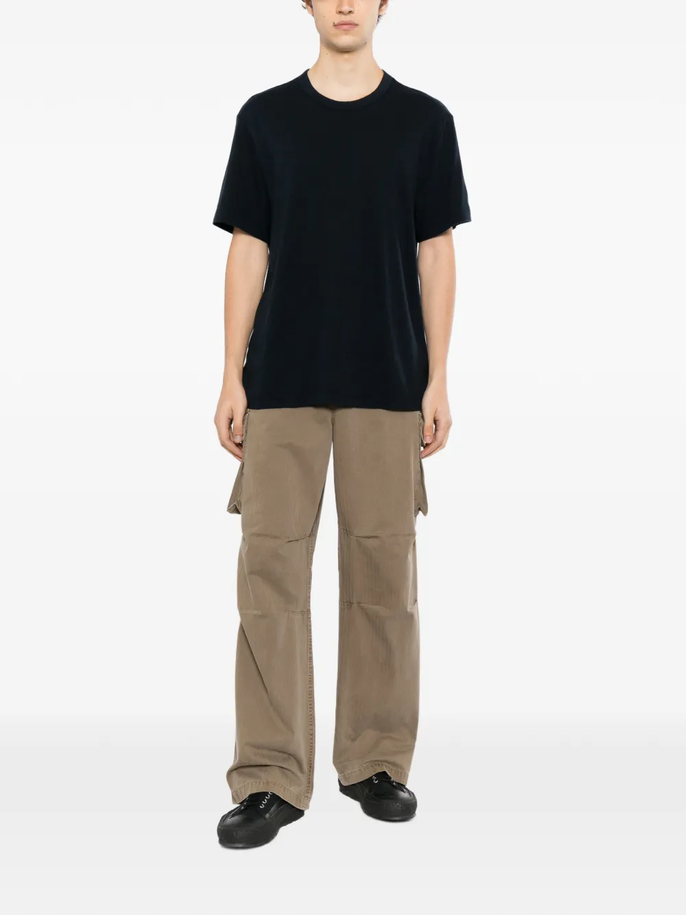 James Perse short-sleeve T-shirt Zwart