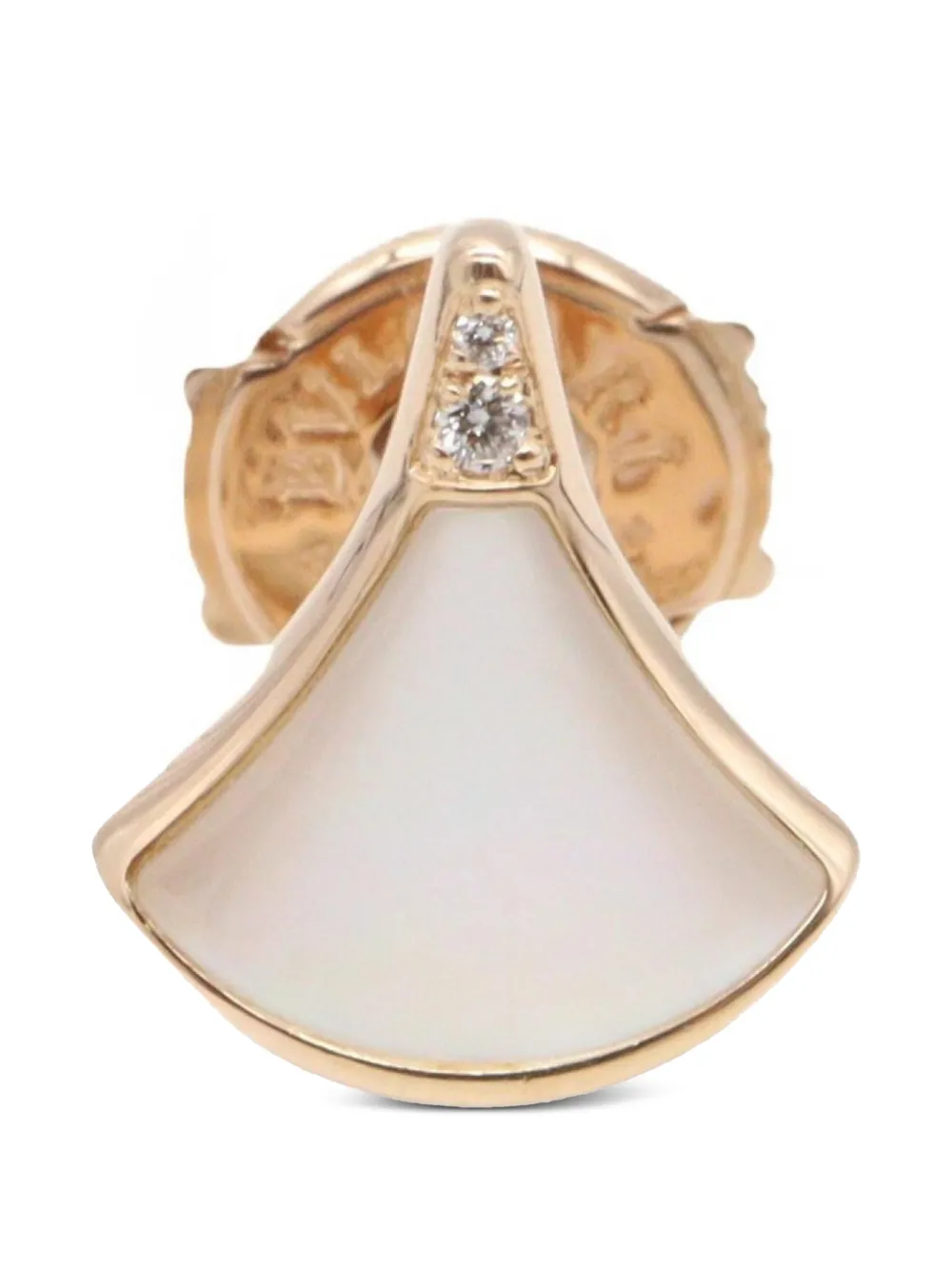 Bvlgari Pre-Owned 2010s Divas' Dream mother-of-pearl earring - Rosa