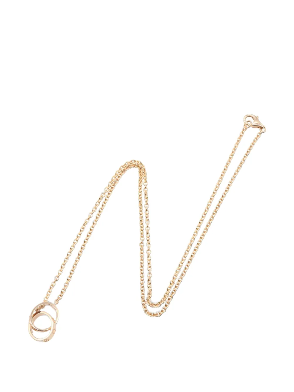 Cartier 2010s Baby Love interlocking necklace - Gold