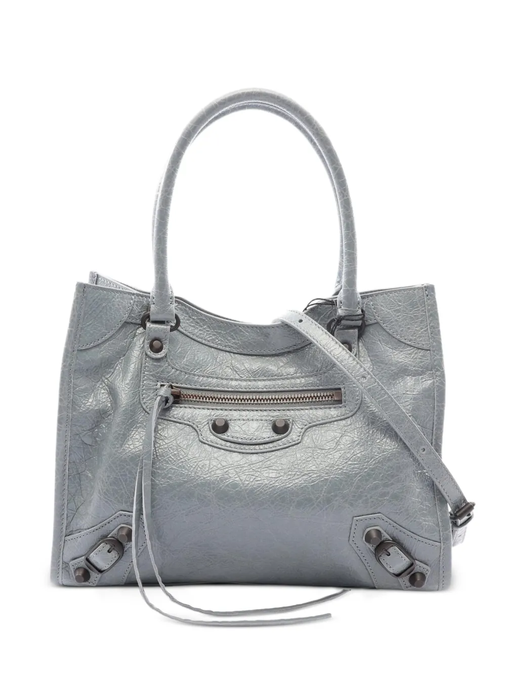 Balenciaga Pre-Owned Le City leather tote bag - Grau