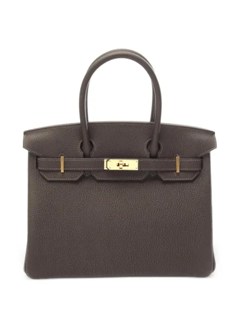 Hermès Pre-Owned 버킨 30 토고 토트 백