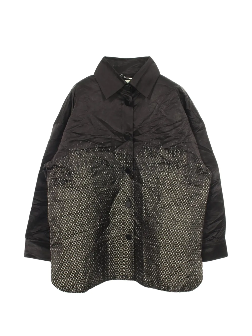 Fendi Pre-Owned 2010s patterned silk shirt - Schwarz