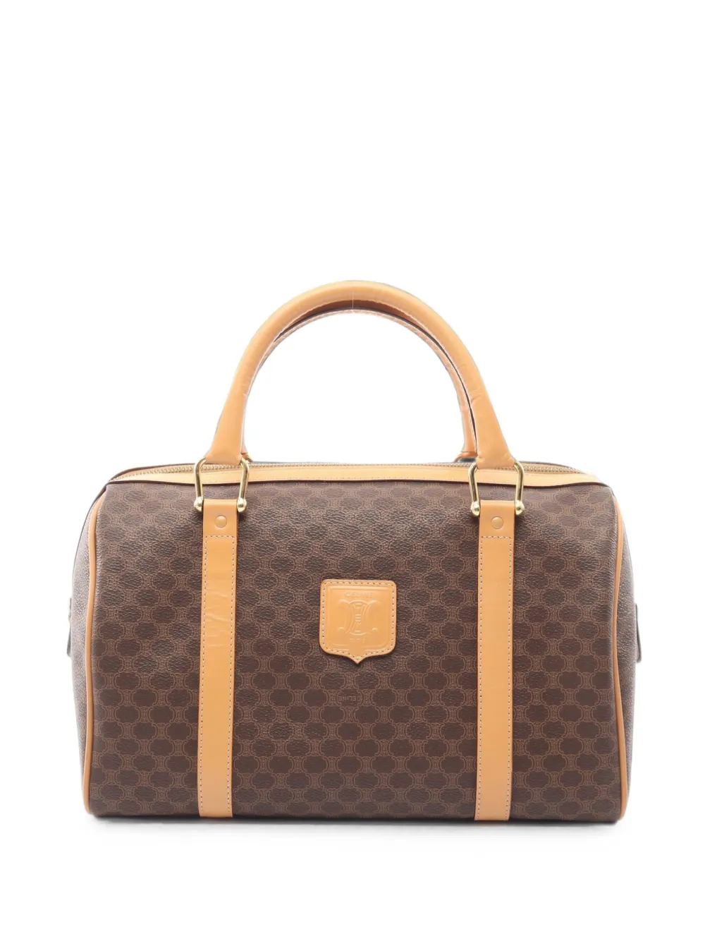Celine Pre-Owned mini sac Boston (années 2010) - Marron
