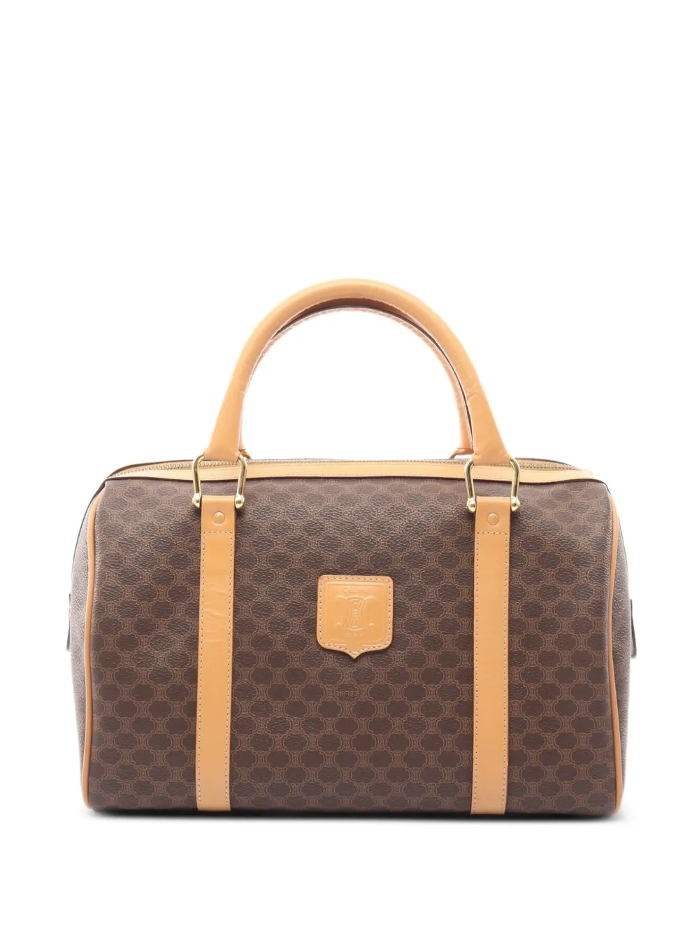 Celine Pre-Owned 2010s mini Boston tote bag - Braun