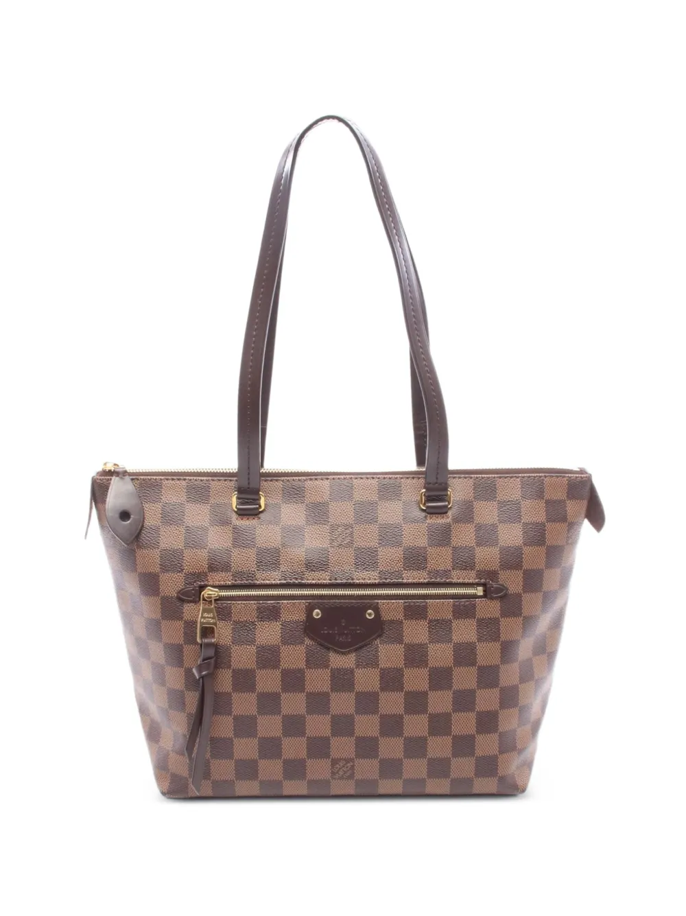 Louis Vuitton Pre-Owned 2017 Damier Ebene Jena PM tote bag - Marrone
